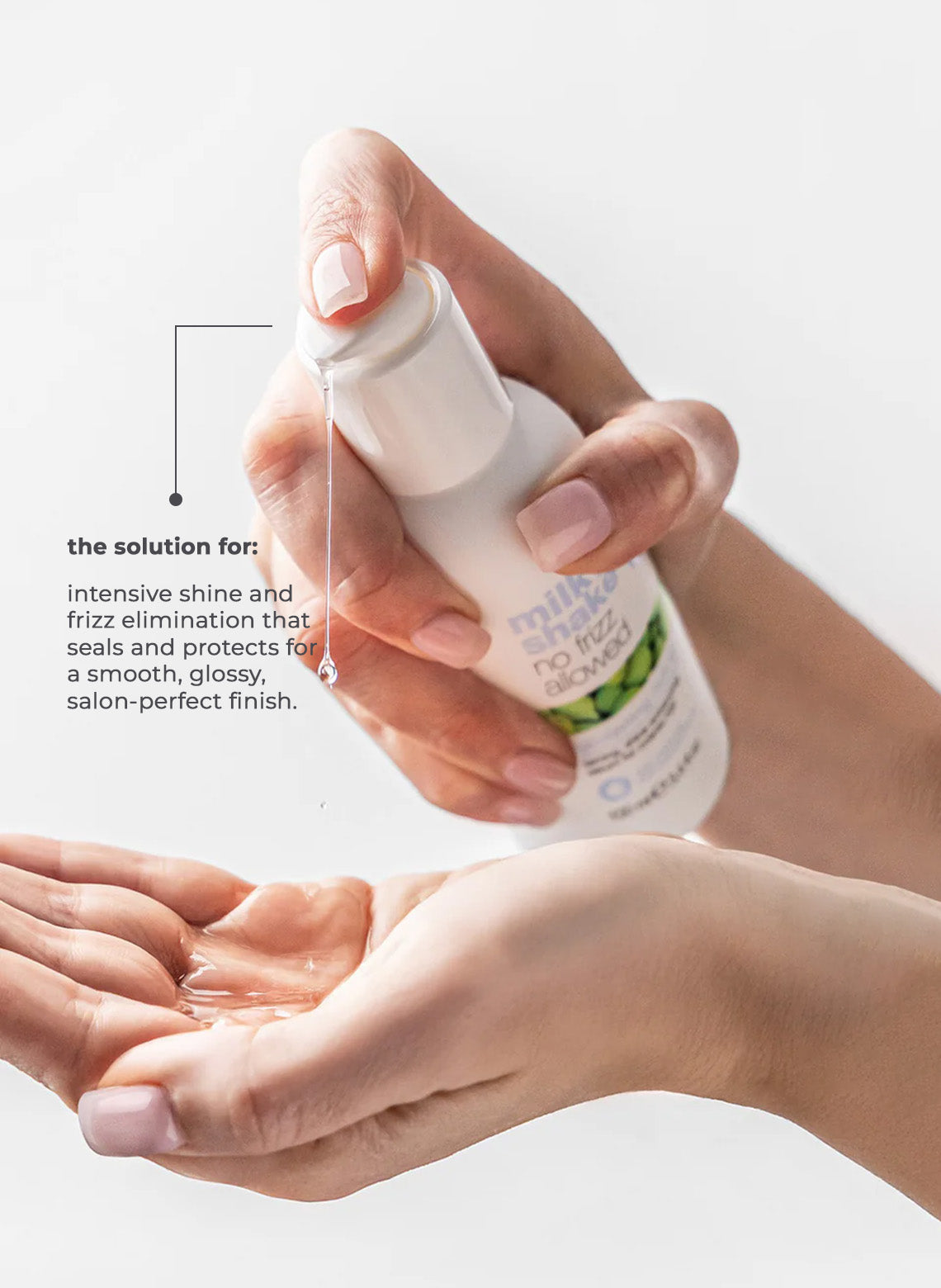 no frizz allowed glistening rich serum 100ml