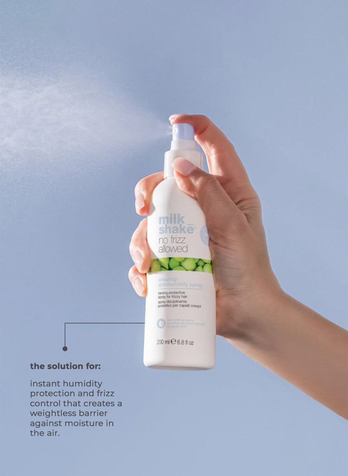 no frizz allowed amazing anti-humidity spray 200ml