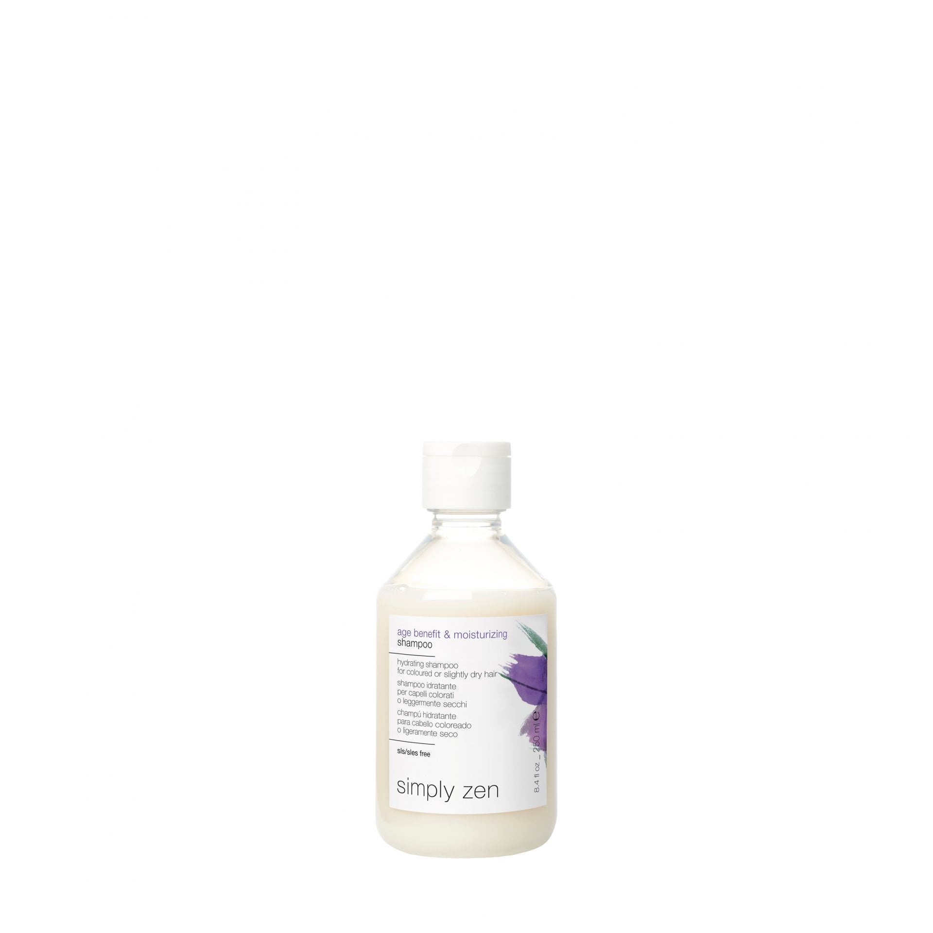 simply zen age benefit & moisturizing shampoo 250ml