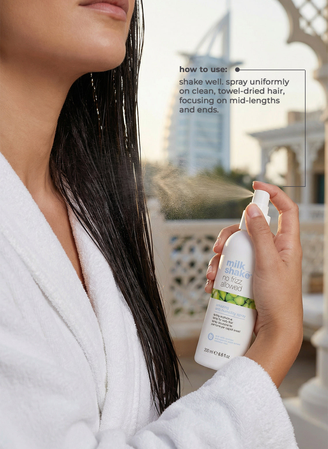 no frizz allowed amazing anti-humidity spray 200ml