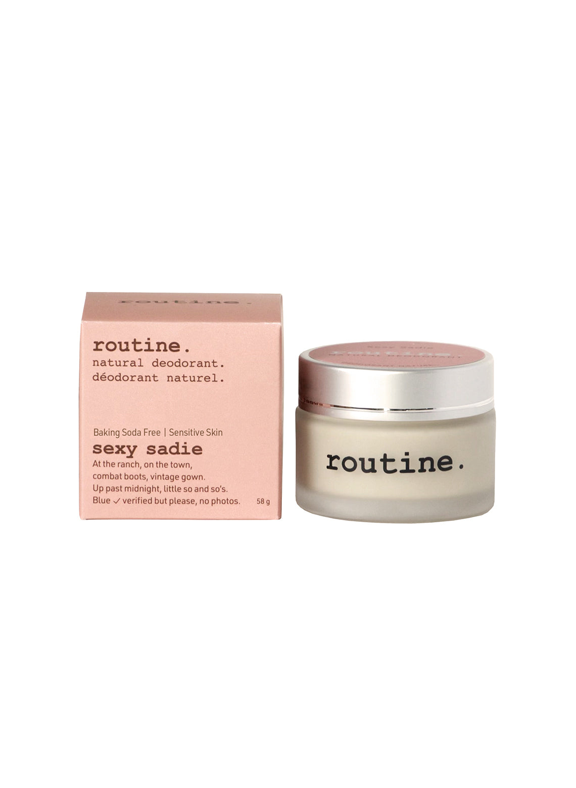 routine Sexy Sadie Natural Deodorant