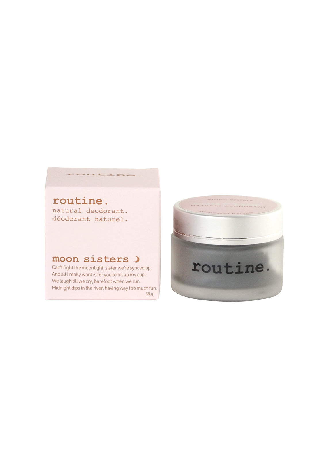 routine Moon Sisters Natural Deodorant