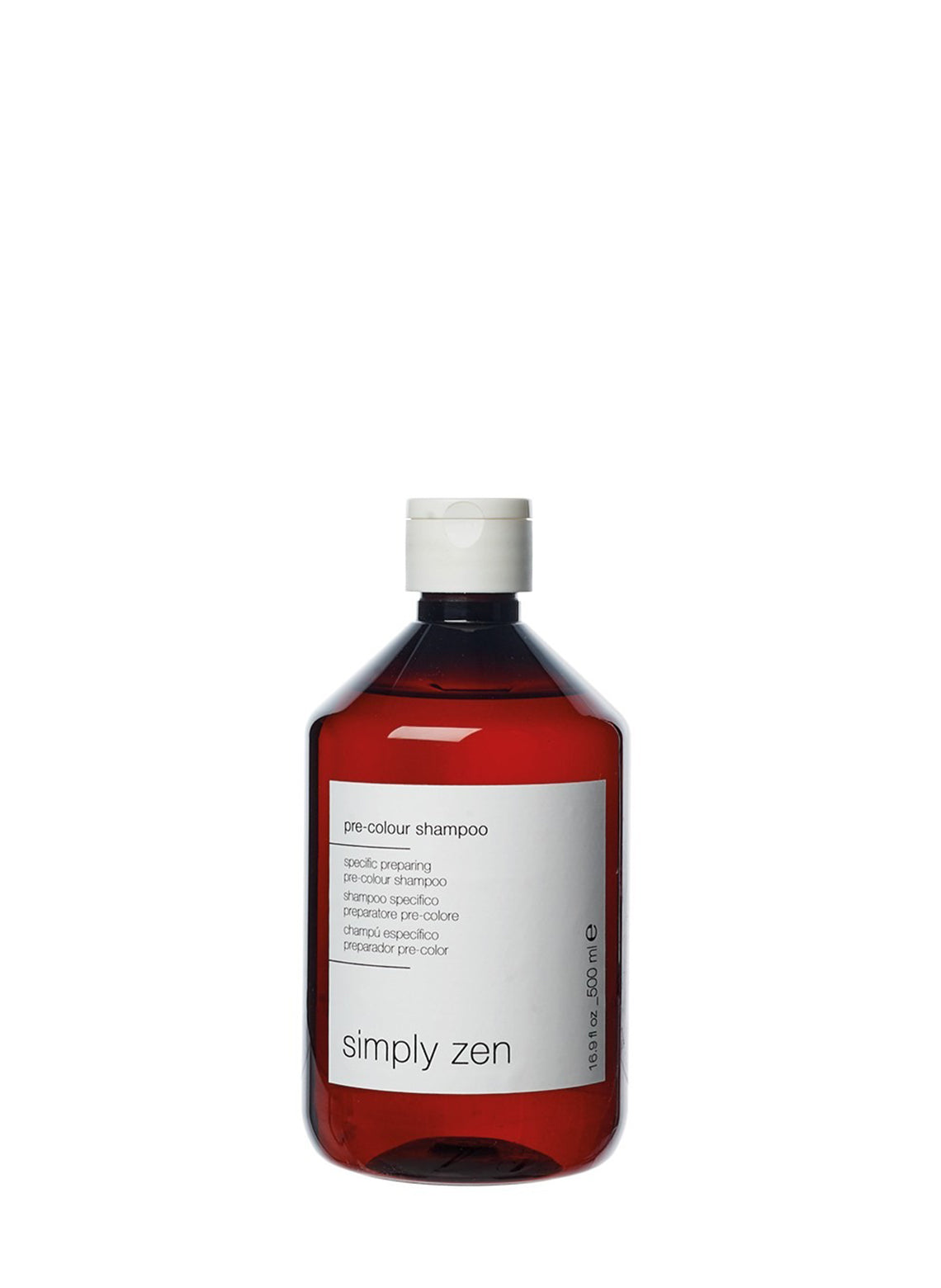 simply zen pre-colour shampoo 500ml
