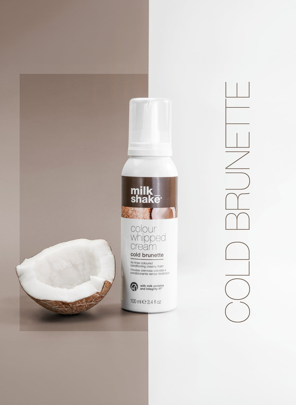 colour whipped cream cold brunette 100ml