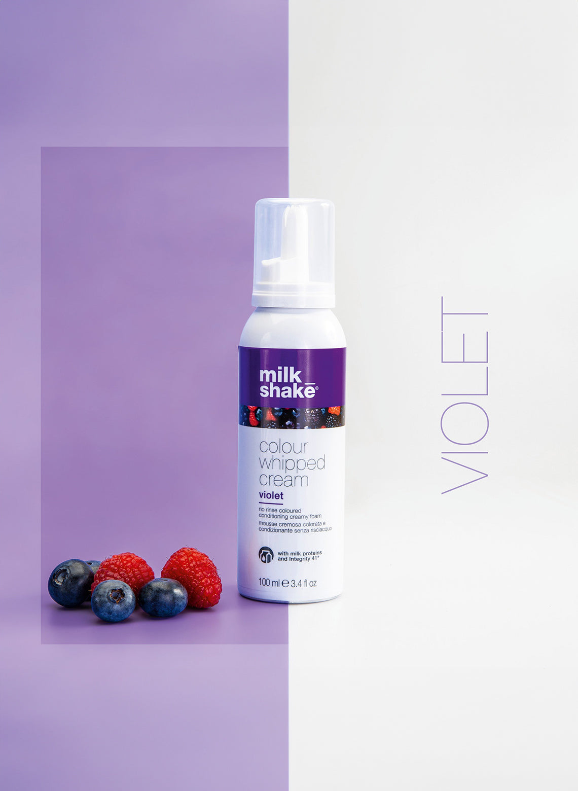colour whipped cream violet 100ml