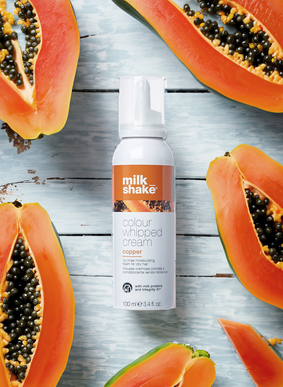 colour whipped cream copper 100ml