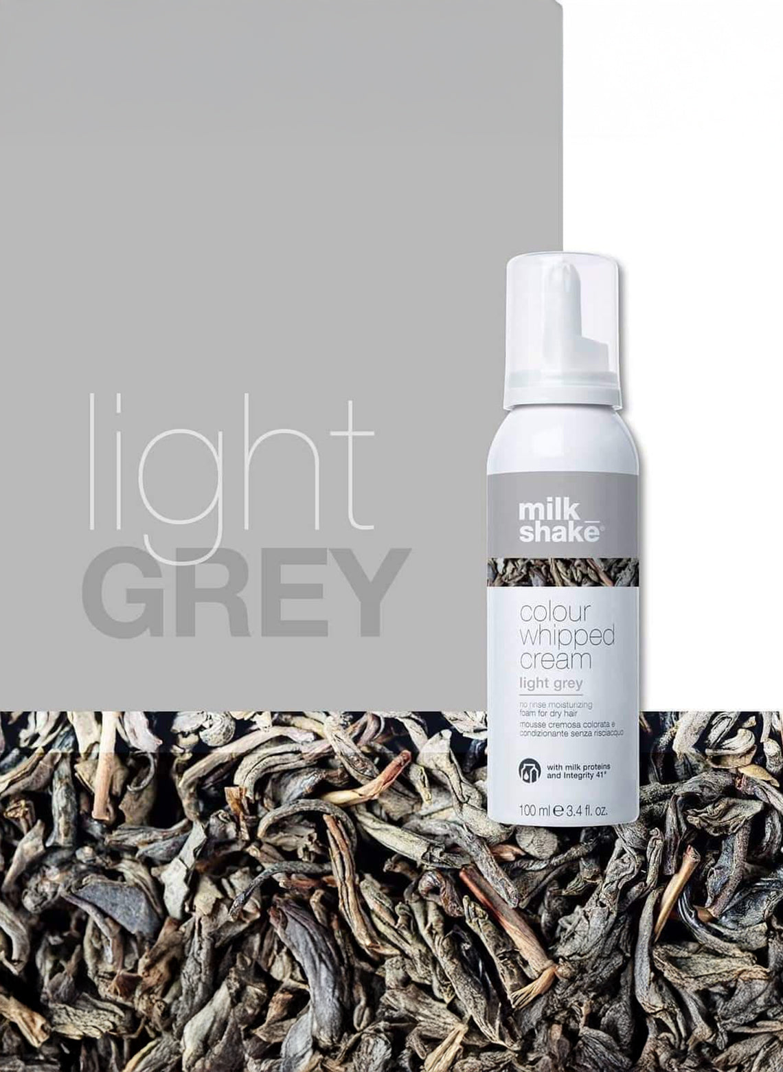 colour whipped cream light grey 100ml