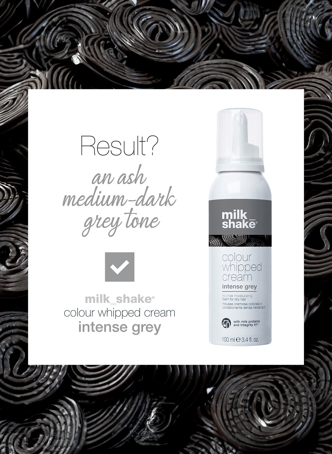 colour whipped cream intense grey 100ml