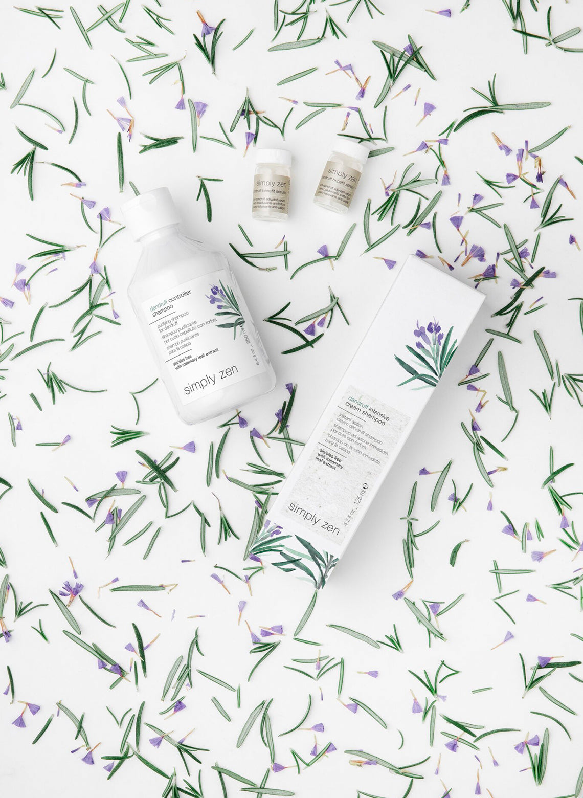 simply zen dandruff intensive cream shampoo 125ml