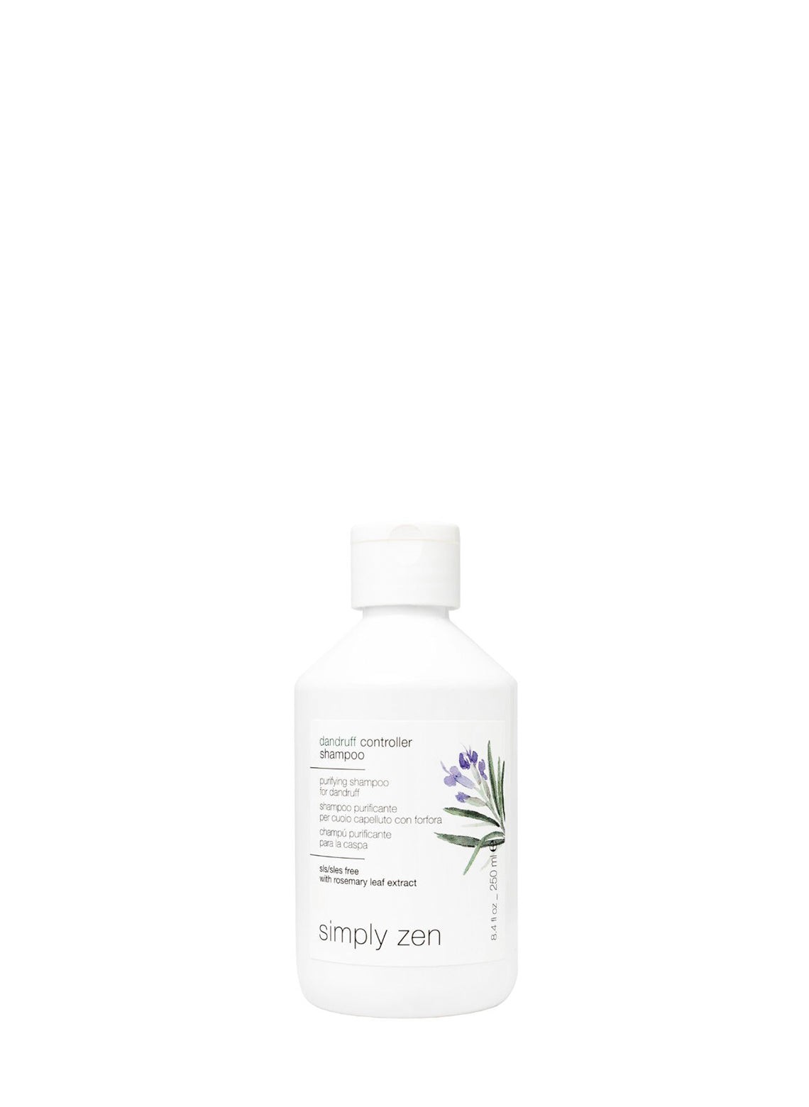 simply zen dandruff controller shampoo 250ml