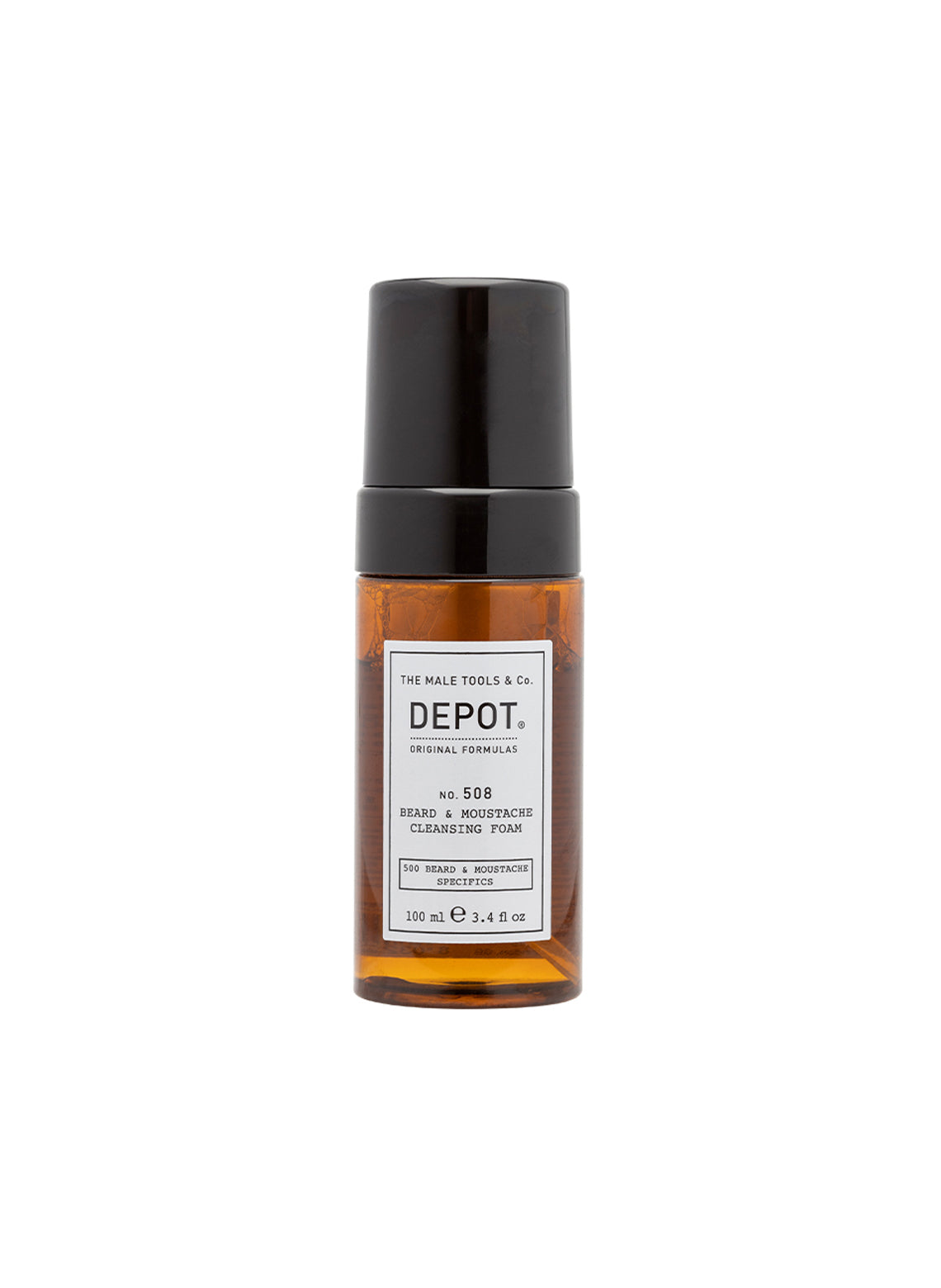 DEPOT NO. 508 CLEANSING BEARD & MOUSTACHE FOAM