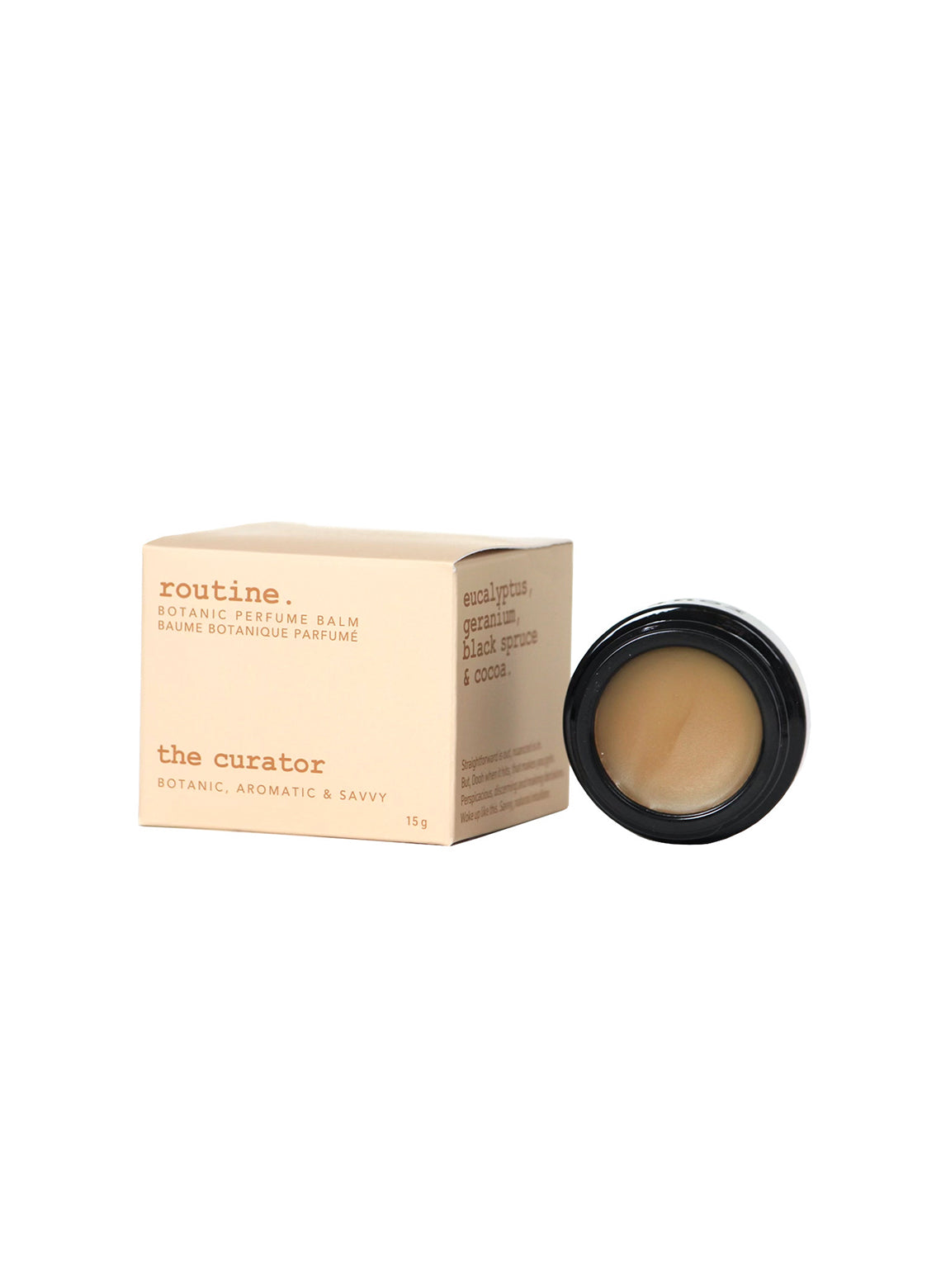 routine The Curator Natural Solid Perfume