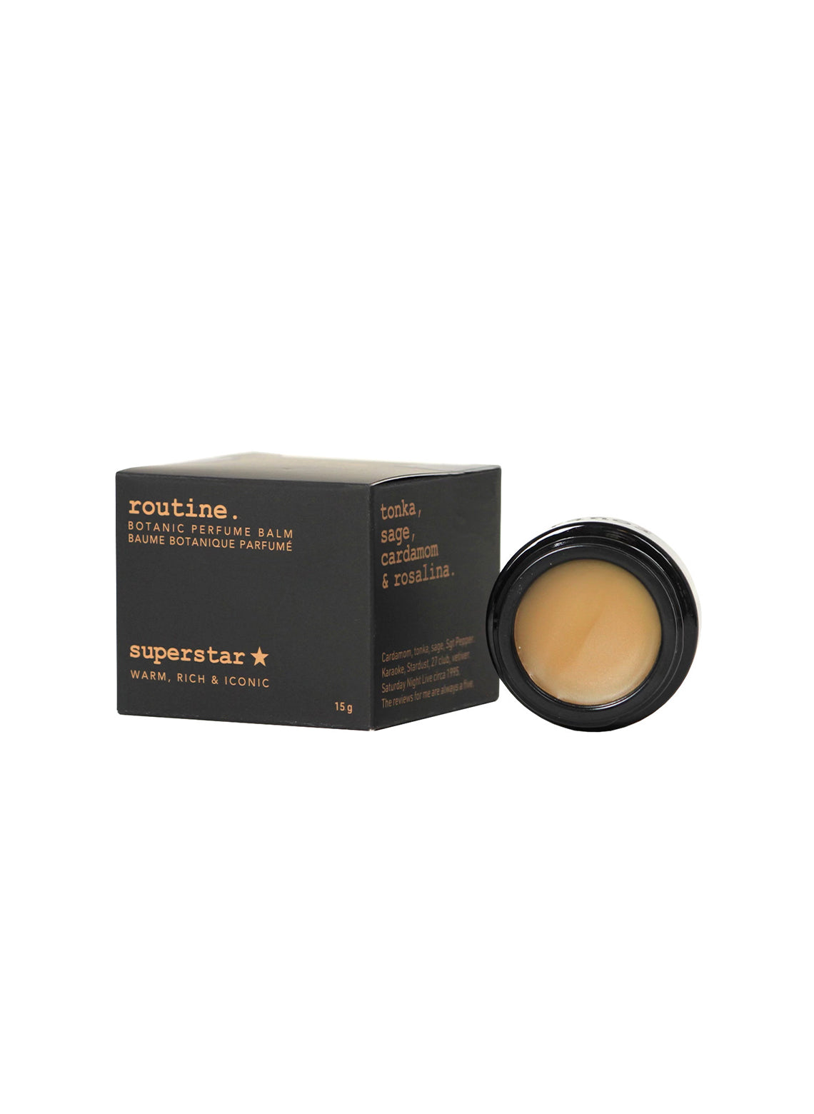 routine Superstar Natural Solid Perfume