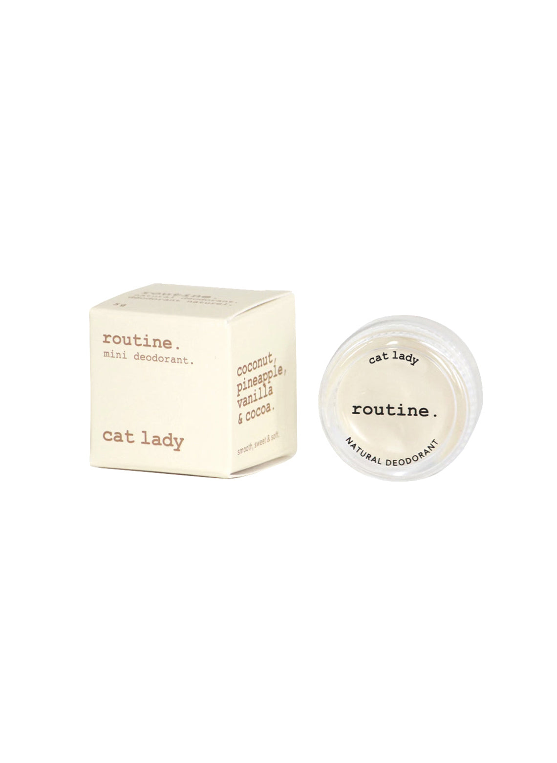 routine Cat Lady Mini Deodorant
