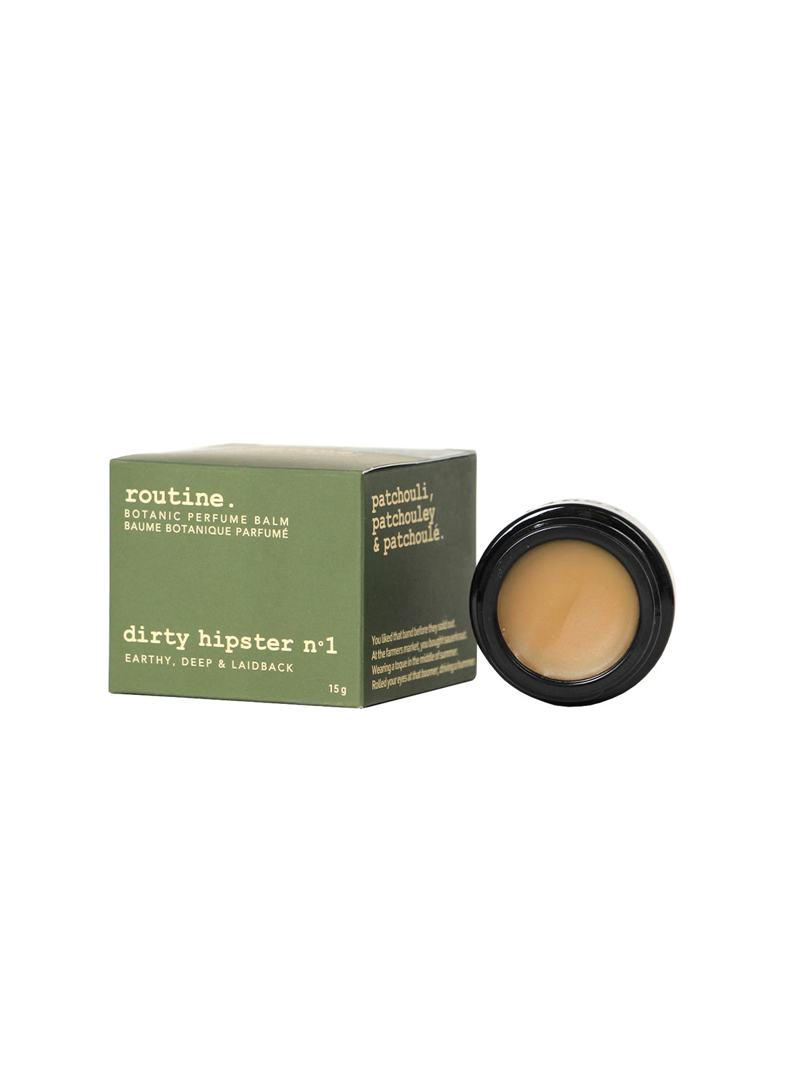 routine Dirty Hipster Natural Solid Perfume