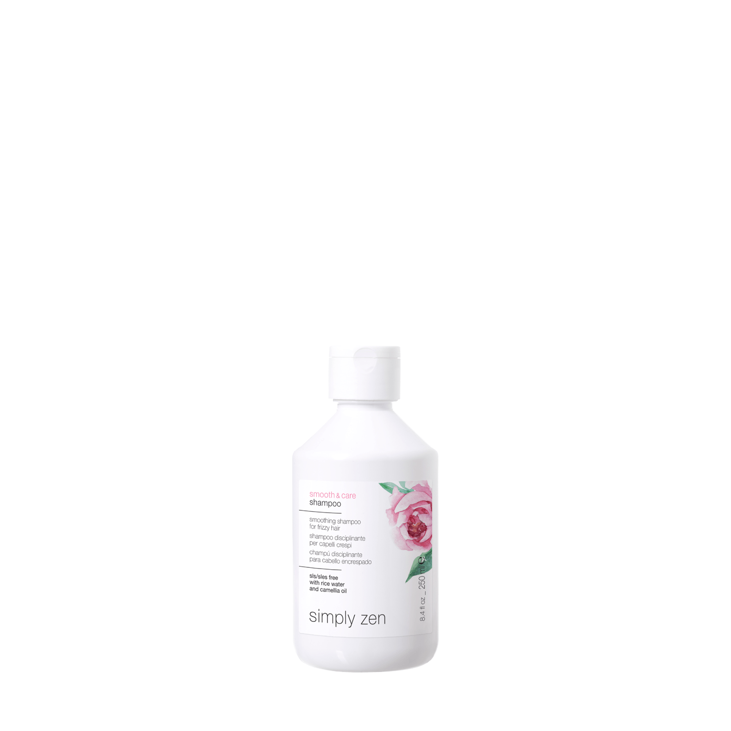 simply zen smooth & care shampoo 250ml - Aretha Natural Beauty