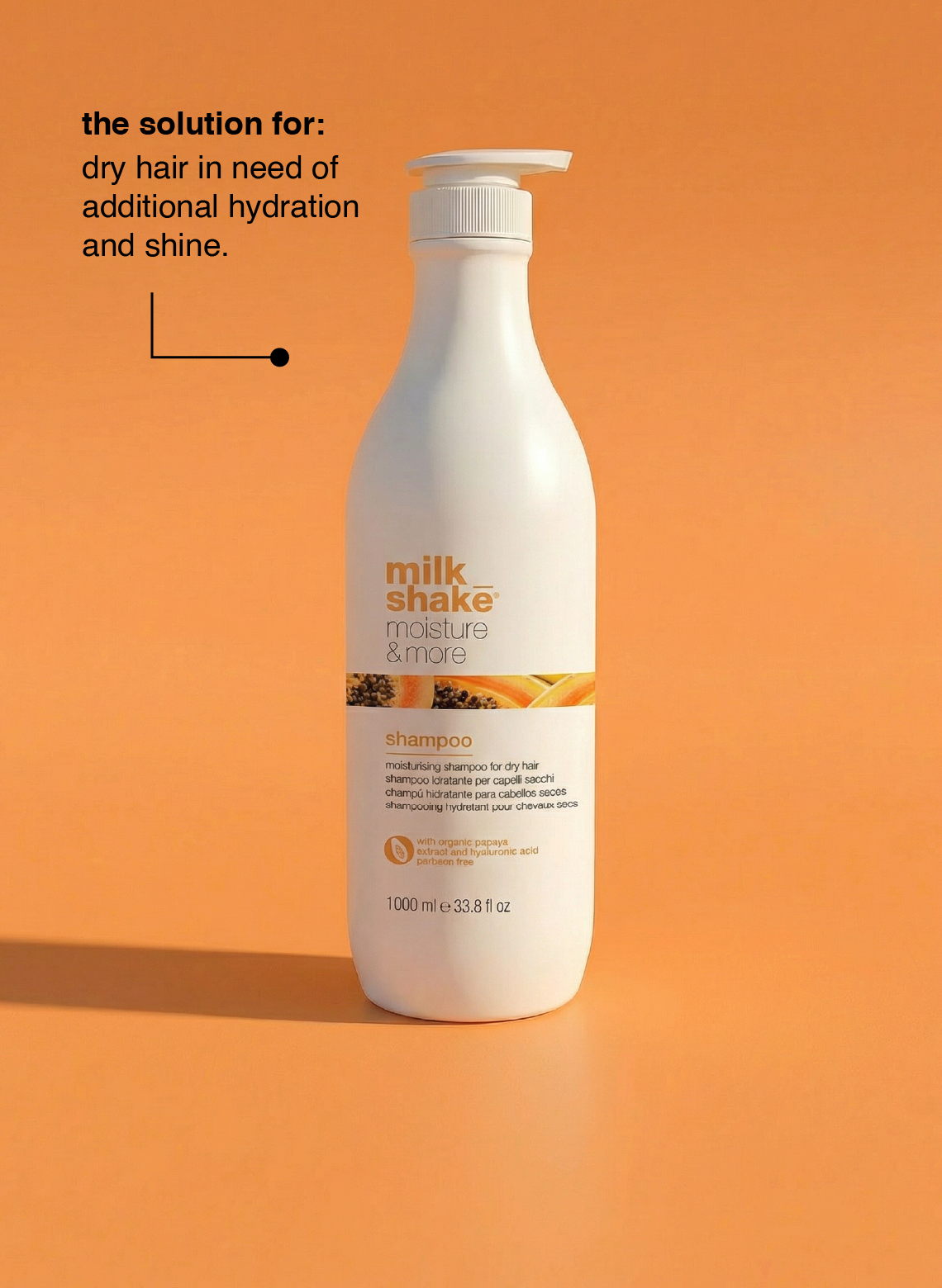 moisture & more shampoo 1LT