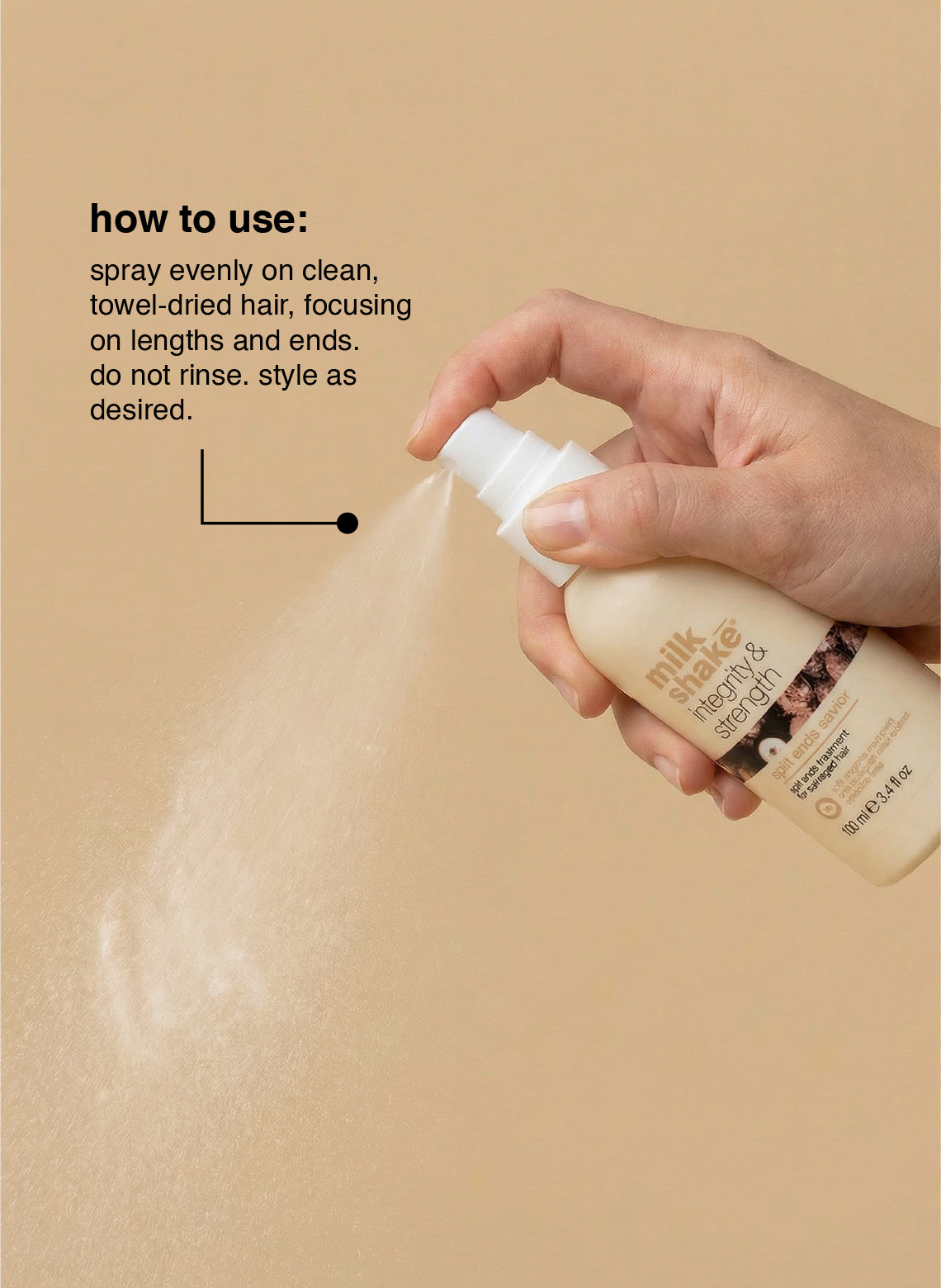 milk_shake integrity & strength split ends savior 100ml