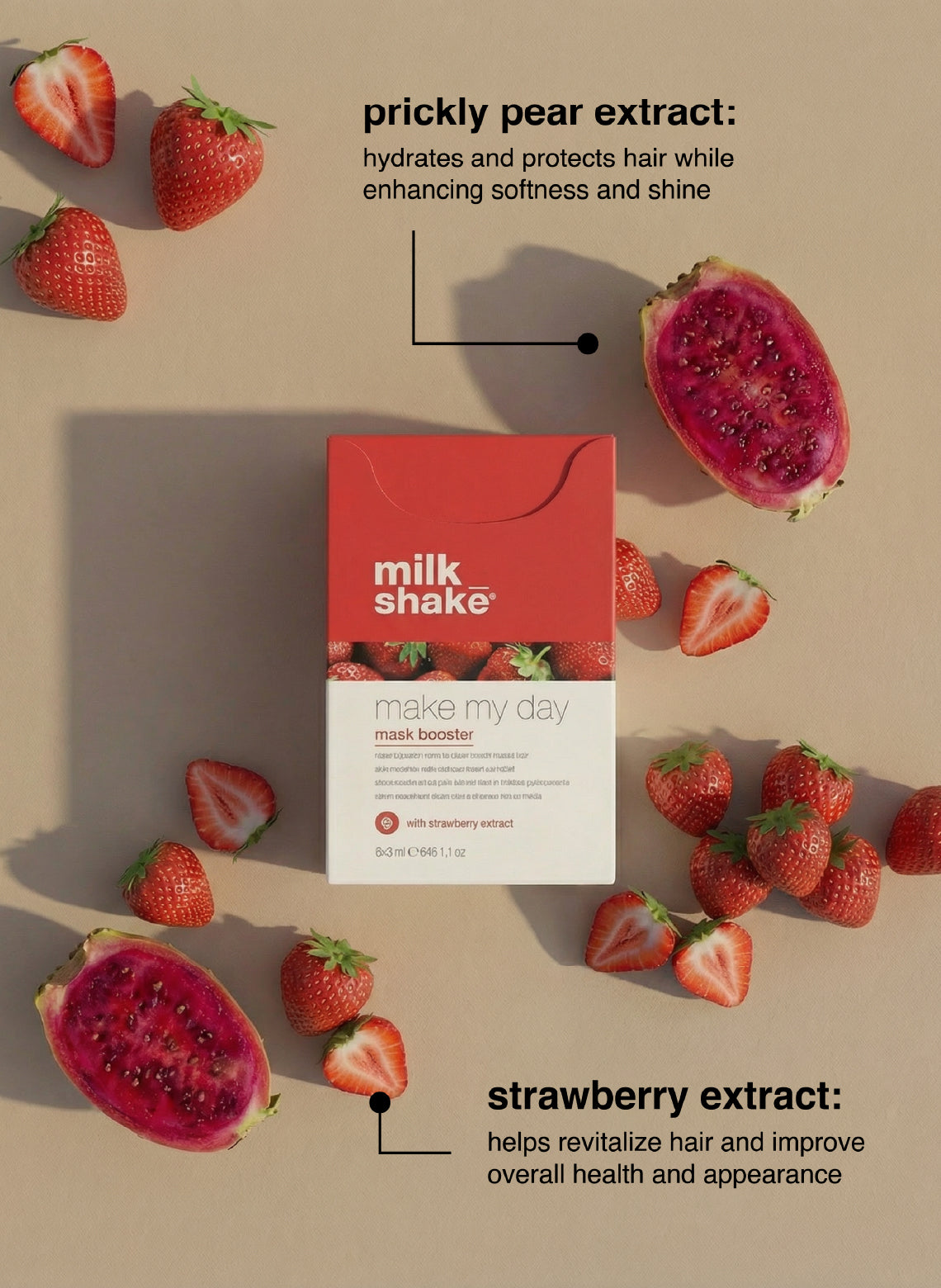 make my day mask booster strawberry - 6 Units