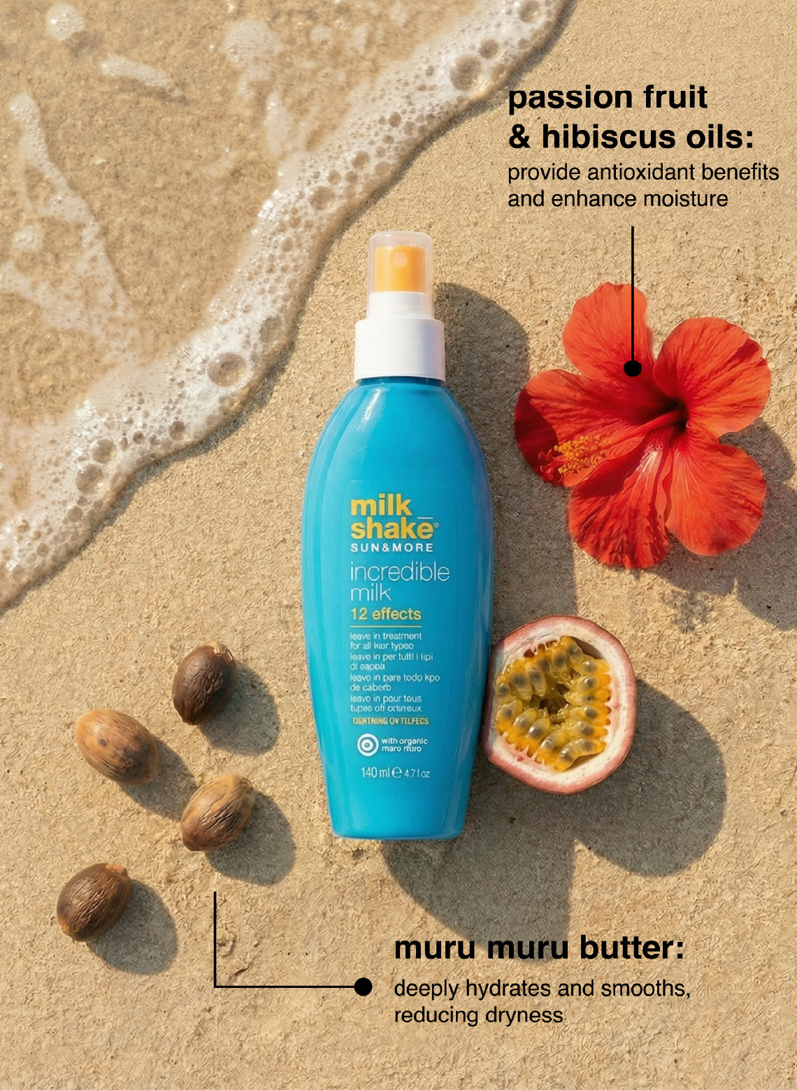 sun & more incredible milk 140ml