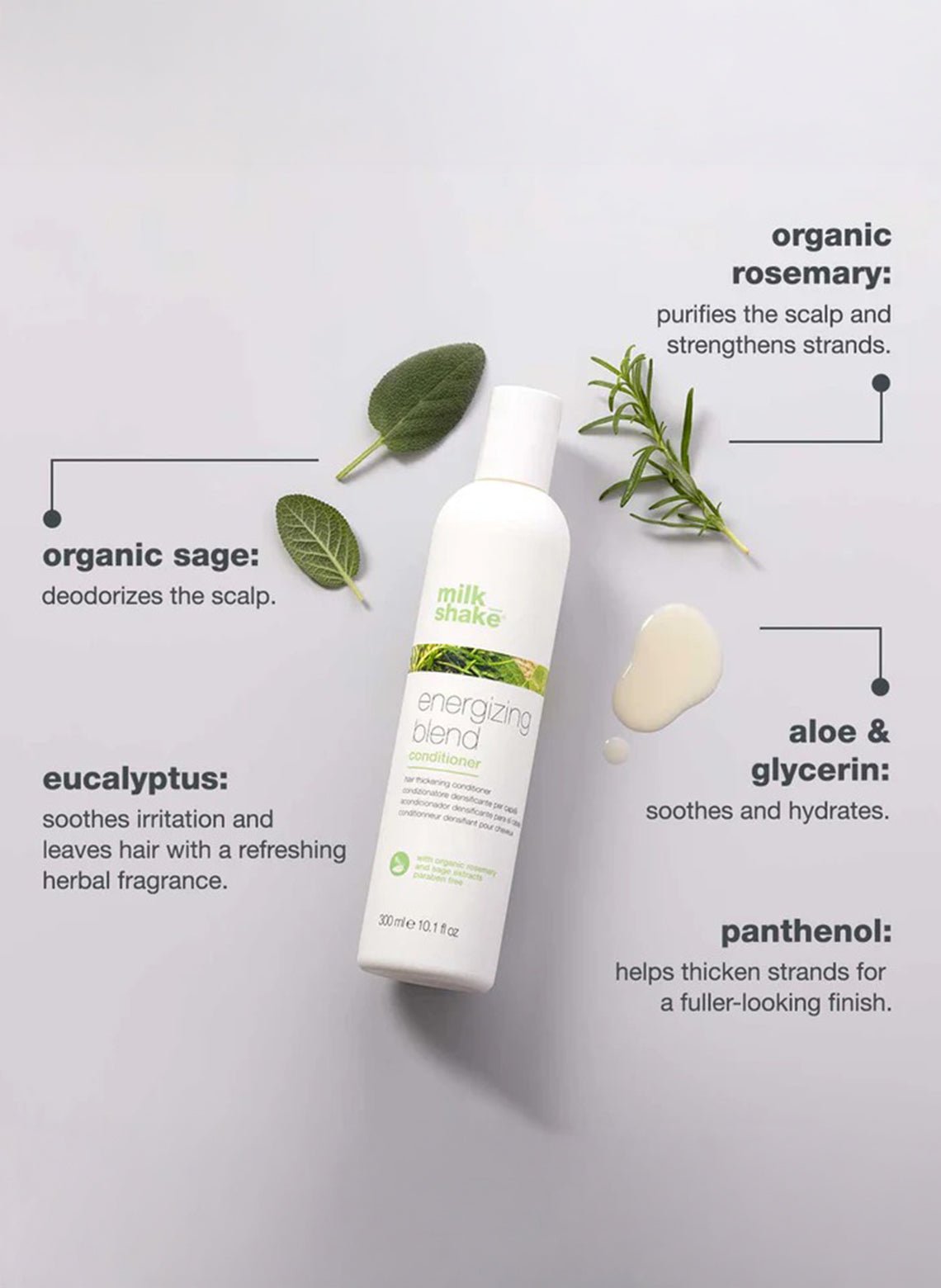 energizing blend conditioner 300ml - Aretha Natural Beauty