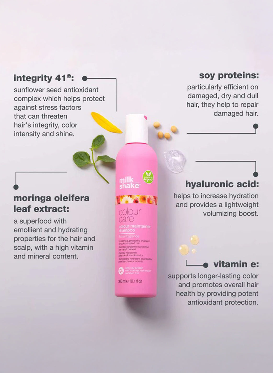 colour maintainer shampoo flower 300ml - Aretha Natural Beauty