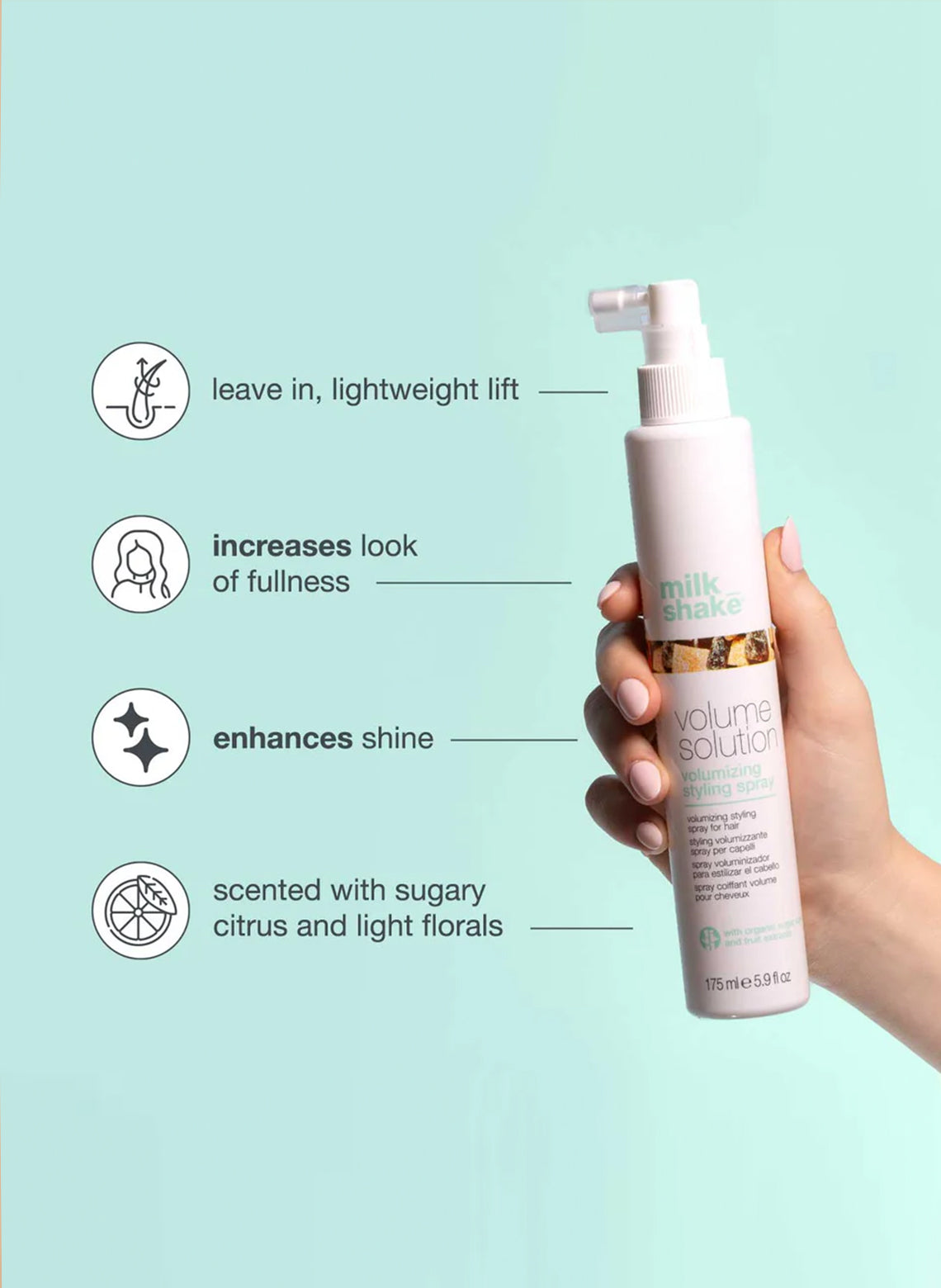 volume solution styling spray 175ml