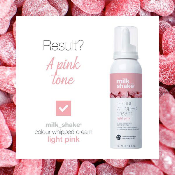 Light Pink Color Whipped Cream Leave In 100ml
