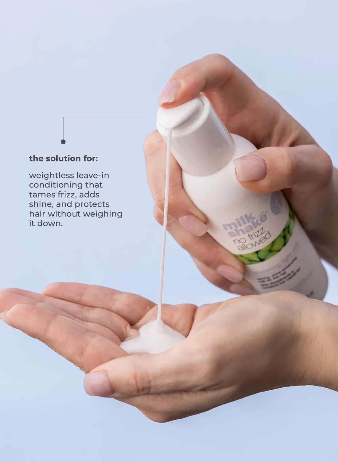 no frizz allowed glistening light milk 150ml