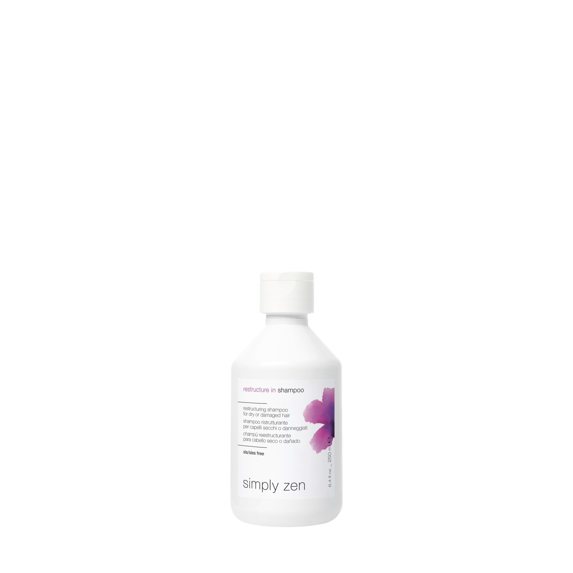 simply zen restructure in shampoo 250ml