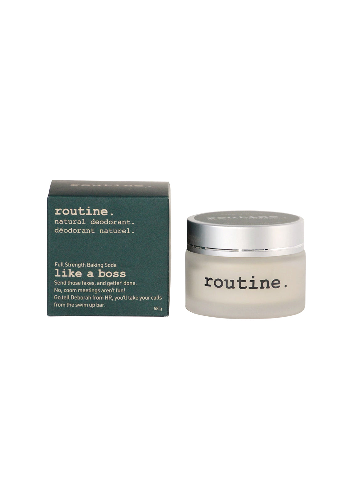 routine Like a Boss Natural Deodorant - Aretha Natural Beauty 