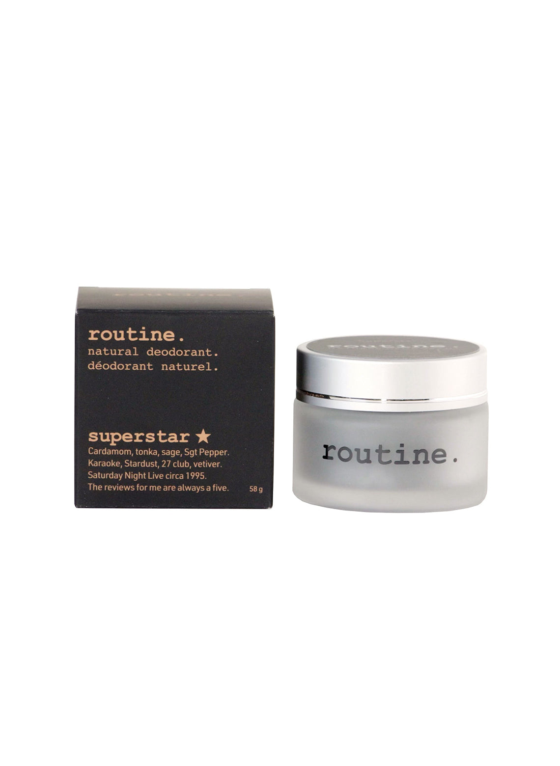 routine Superstar Natural Deodorant - Aretha Natural Beauty 