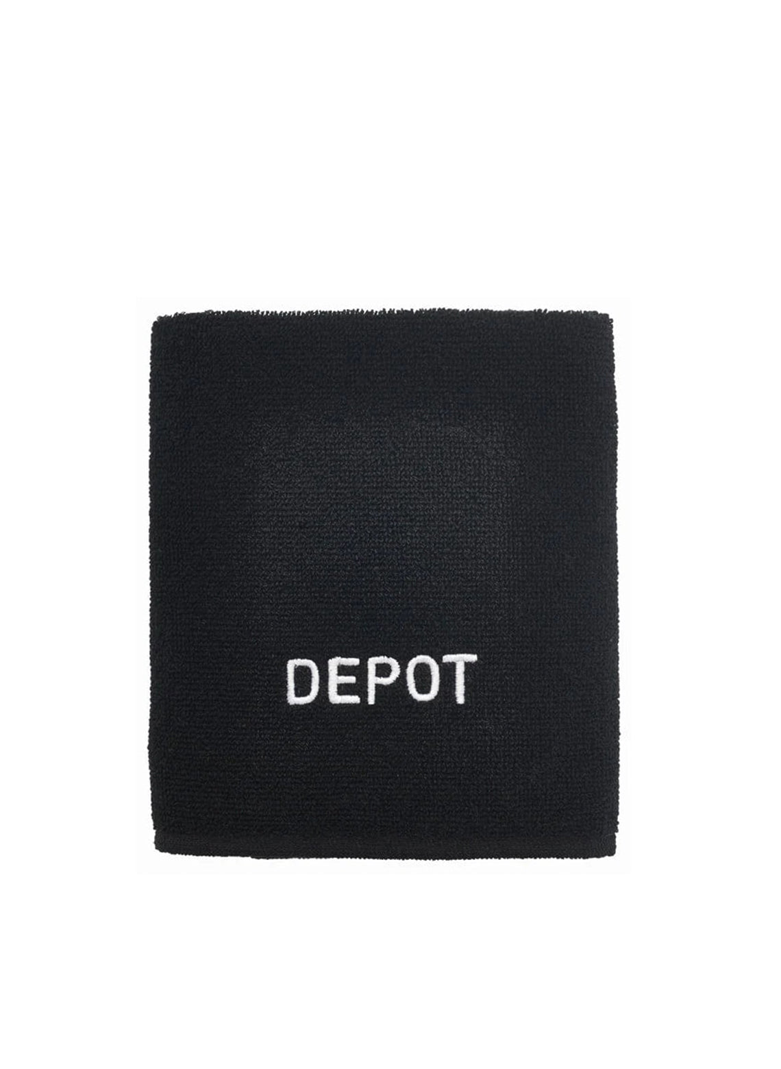 DEPOT NO. 714 BLACK HAIR TOWEL - Aretha Natural Beauty 