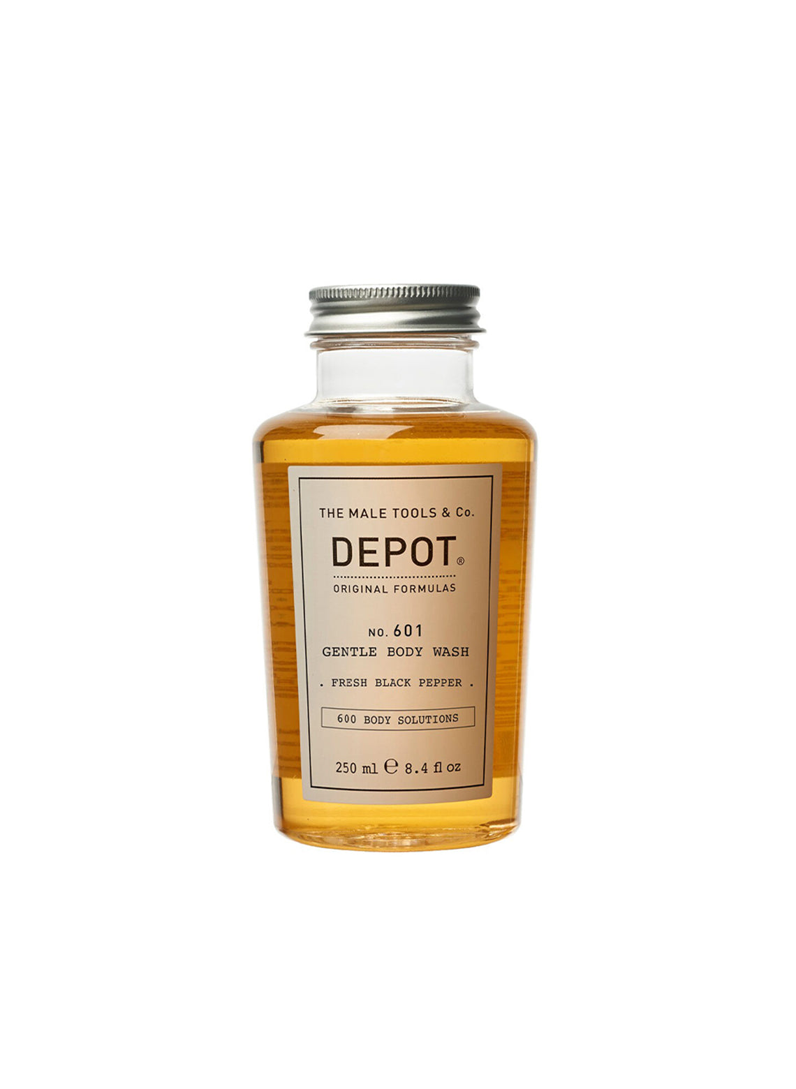 DEPOT NO. 601 GENTLE BODY WASH FRESH BLACK PEPPER - Aretha Natural Beauty 