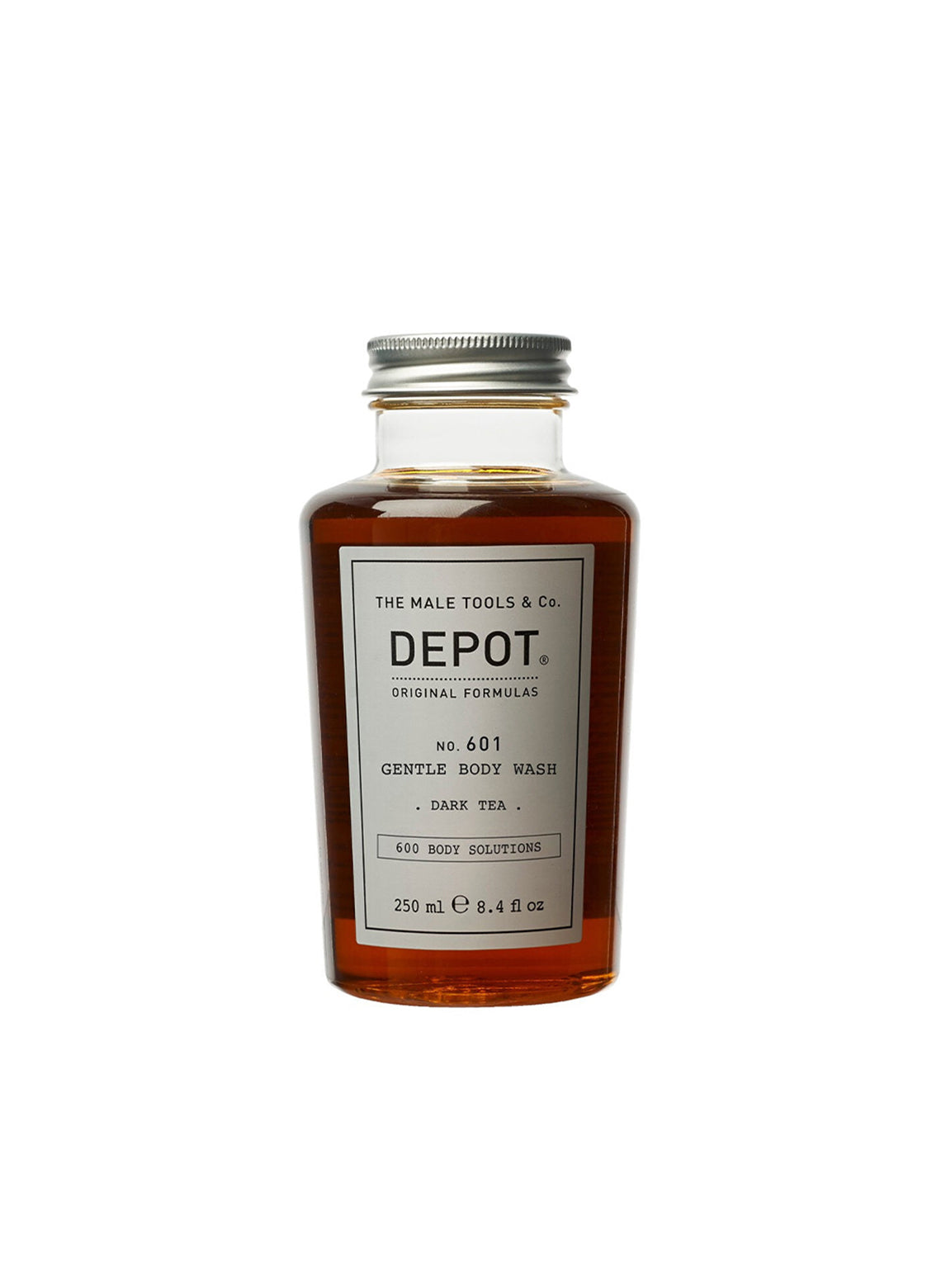 DEPOT NO. 601 GENTLE BODY WASH DARK TEA - Aretha Natural Beauty 