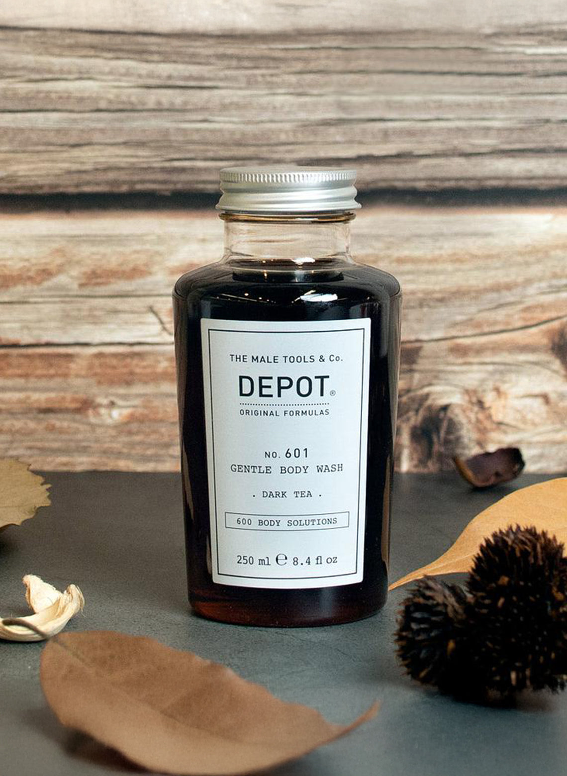 DEPOT NO. 601 GENTLE BODY WASH DARK TEA - Aretha Natural Beauty 