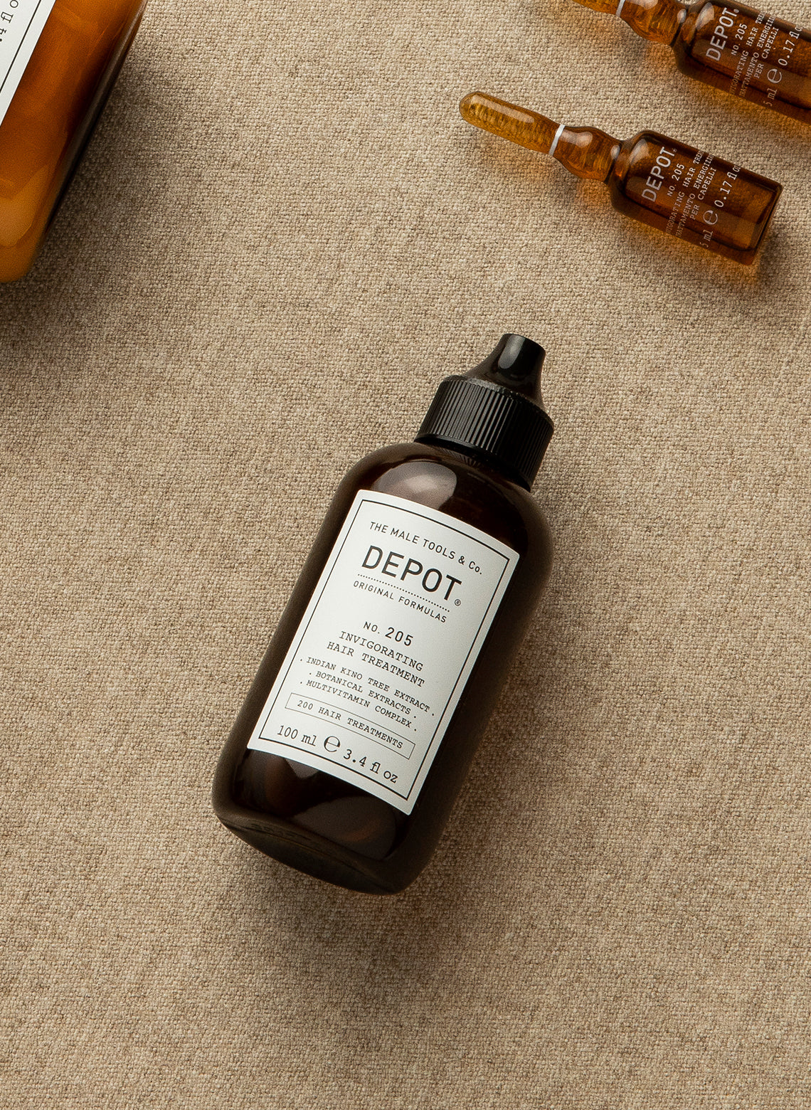 DEPOT NO. 205 INVIGORATING HAIR TREATMENT - Aretha Natural Beauty 