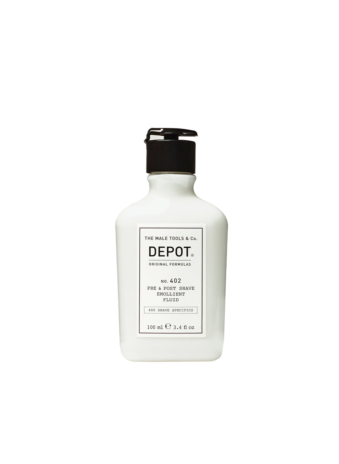 DEPOT NO. 402 PRE&POST SHAVE EMOLLIENT FLUID - Aretha Natural Beauty 