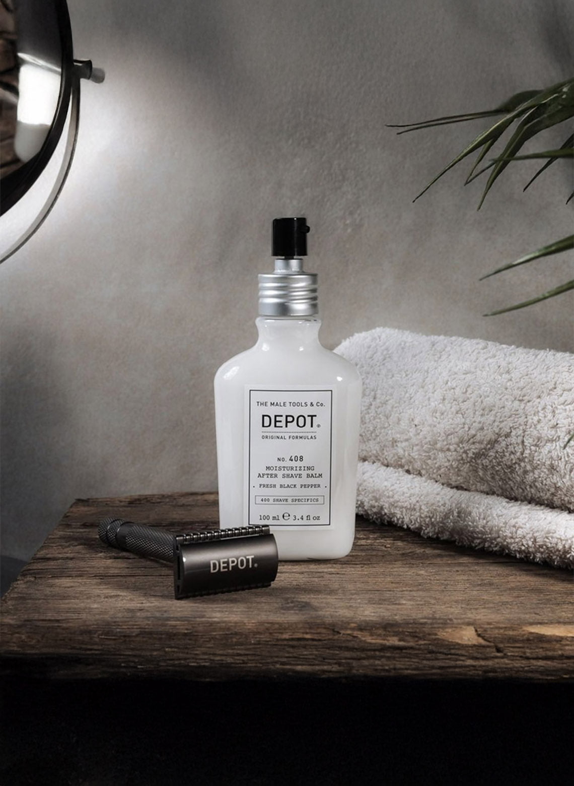 DEPOT NO. 408 MOISTURIZING AFTER SHAVE BALM - Aretha Natural Beauty 