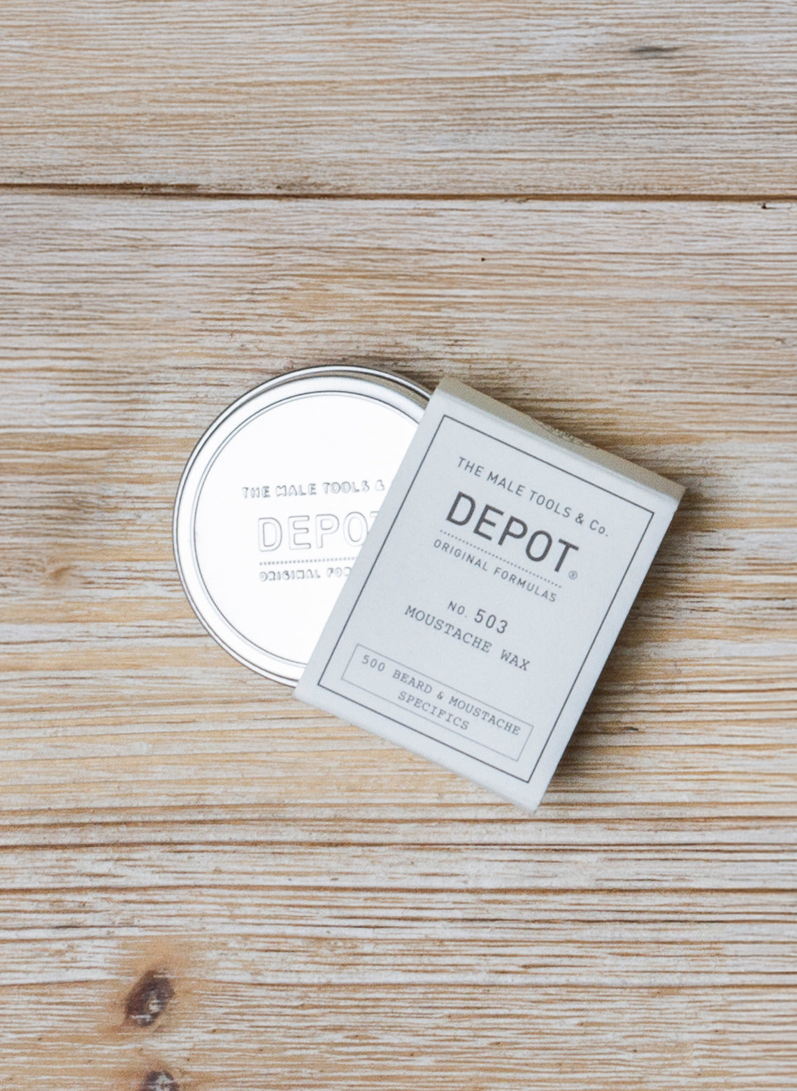 DEPOT NO. 503 MOUSTACHE WAX - Aretha Natural Beauty 