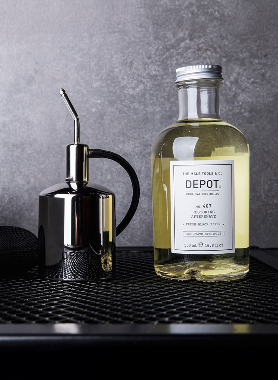 DEPOT NO. 407 RESTORING AFTERSHAVE - Aretha Natural Beauty 