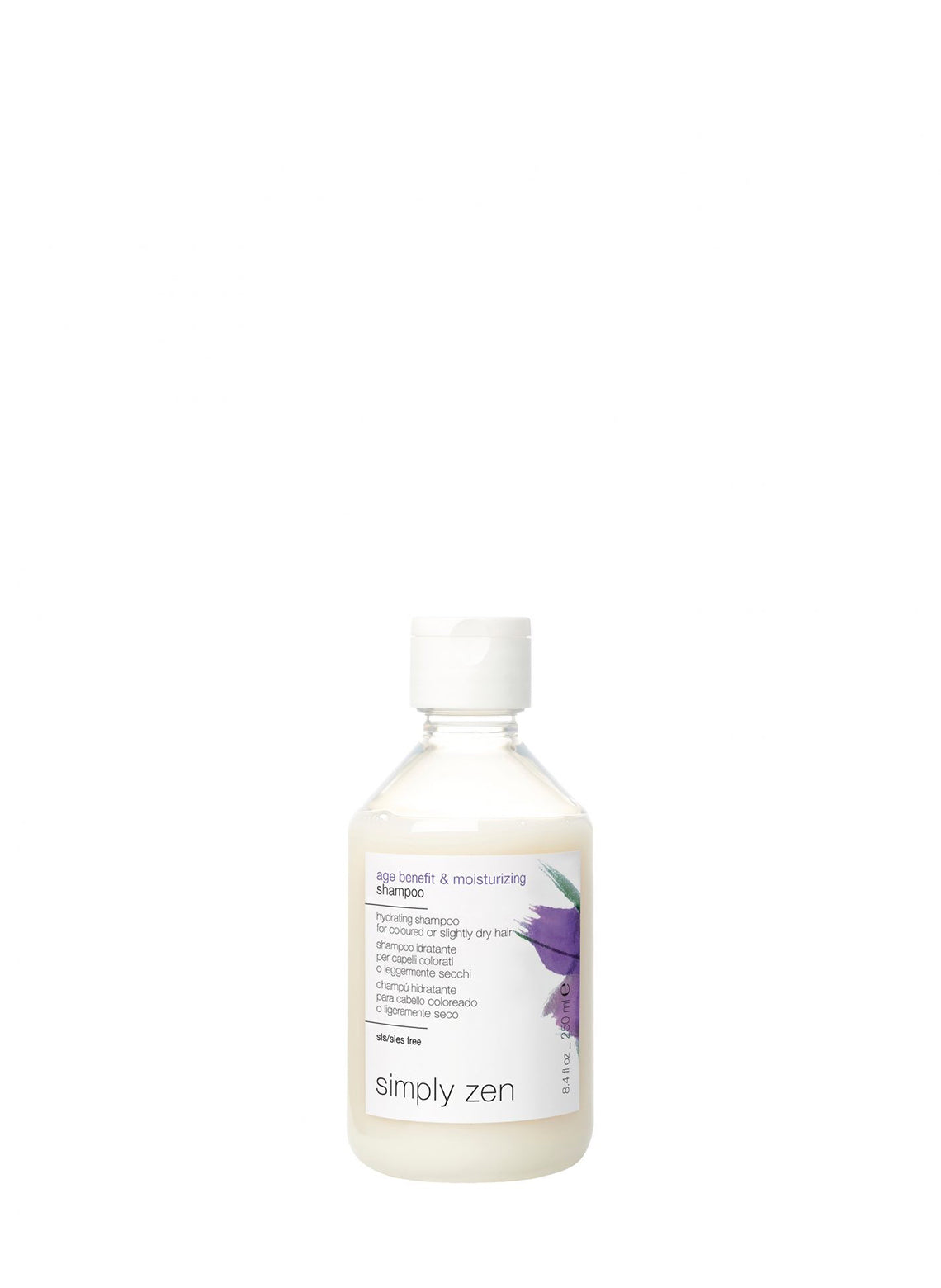 simply zen age benefit & moisturizing shampoo 250ml