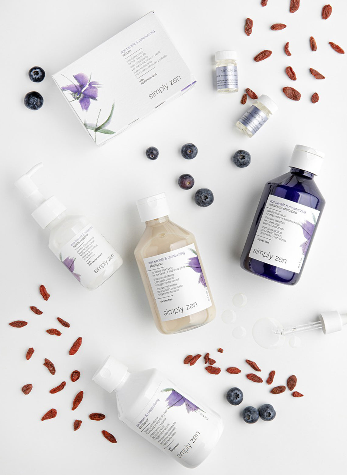 simply zen age benefit & moisturizing conditioner 250ml