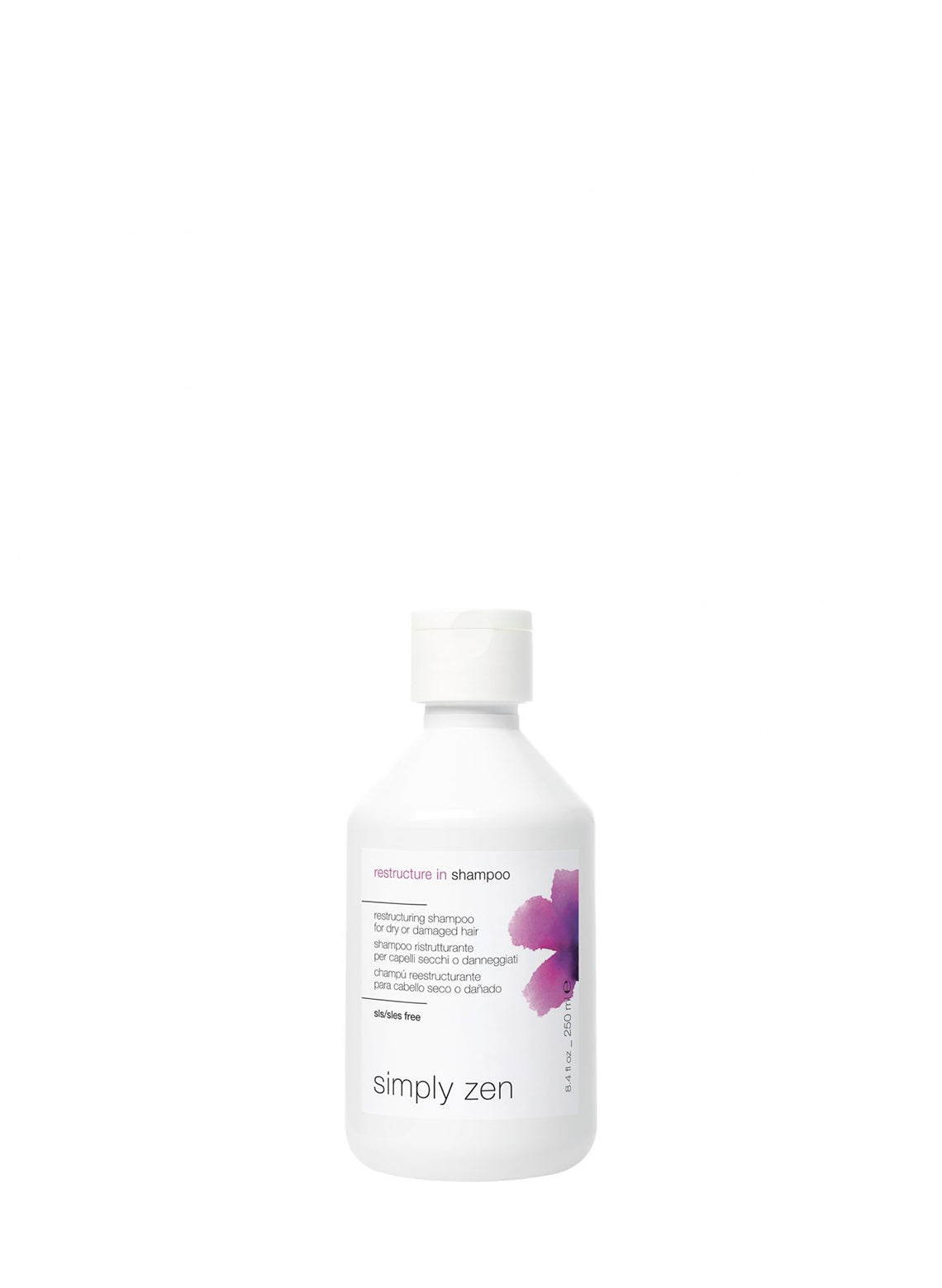 simply zen restructure in shampoo 250ml