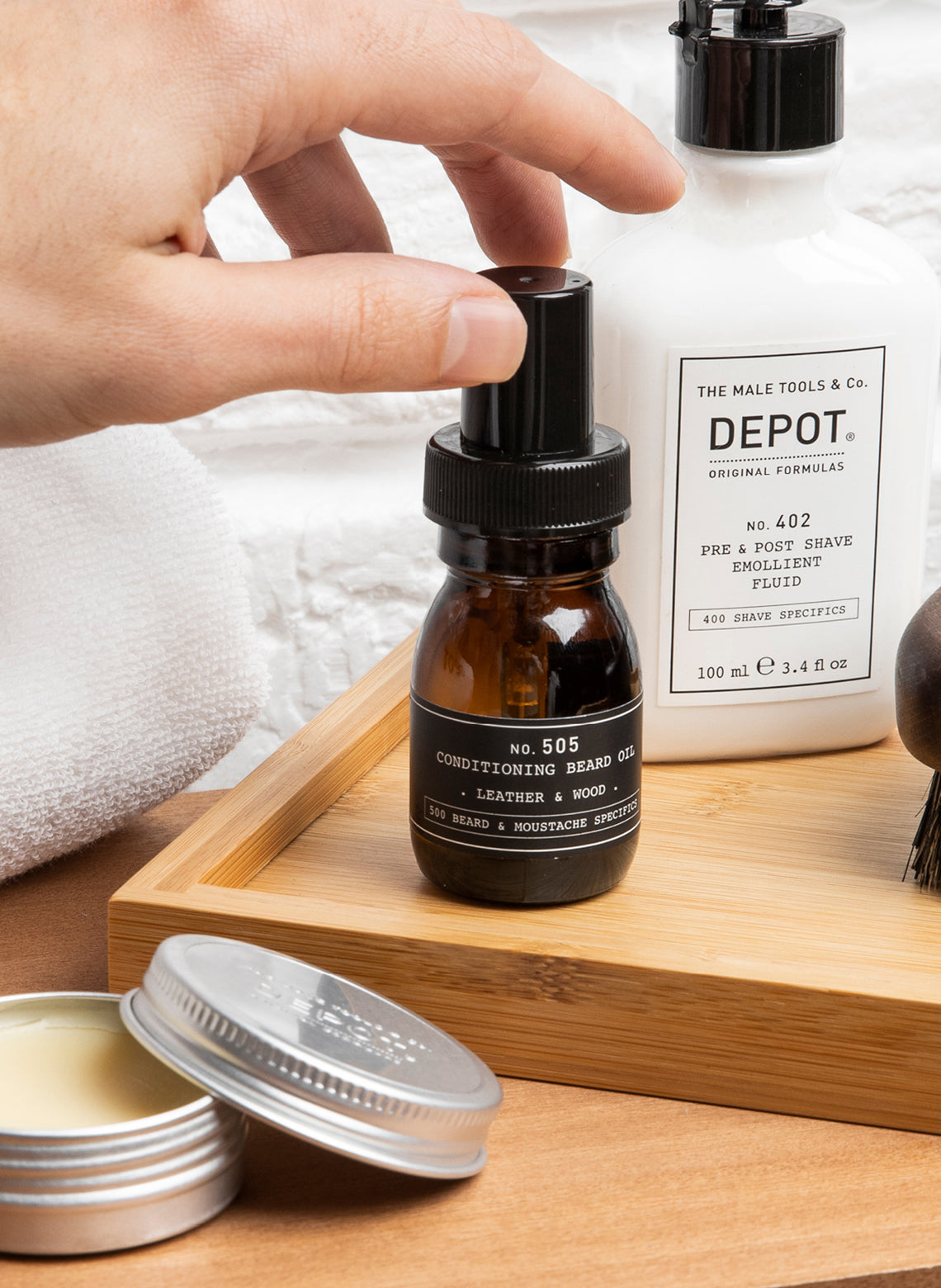 DEPOT NO. 505 CONDITIONING BEARD OIL - Aretha Natural Beauty 