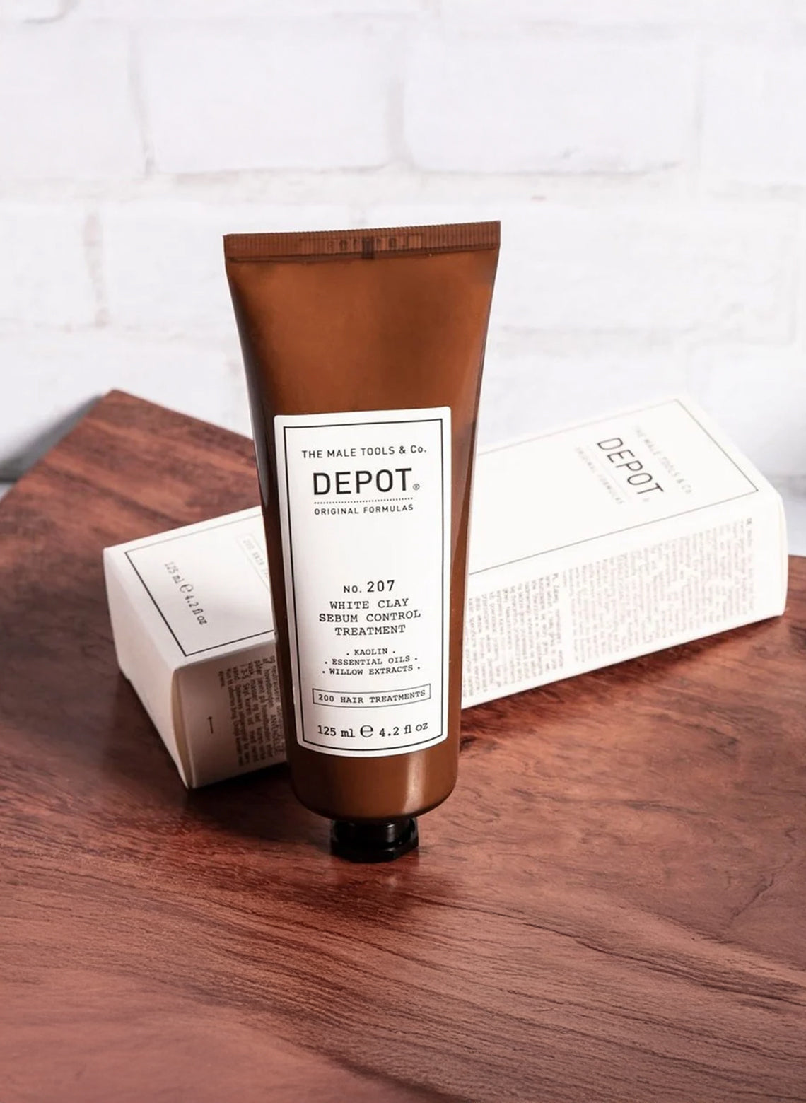 DEPOT NO. 207 WHITE CLAY TREATMENT - Aretha Natural Beauty 