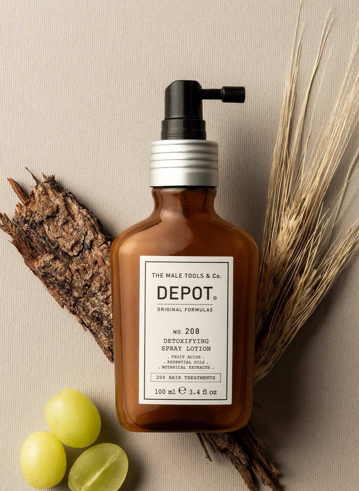 DEPOT NO. 208 DETOXIFYING SPRAY LOTION 100 ml - Aretha Natural Beauty 
