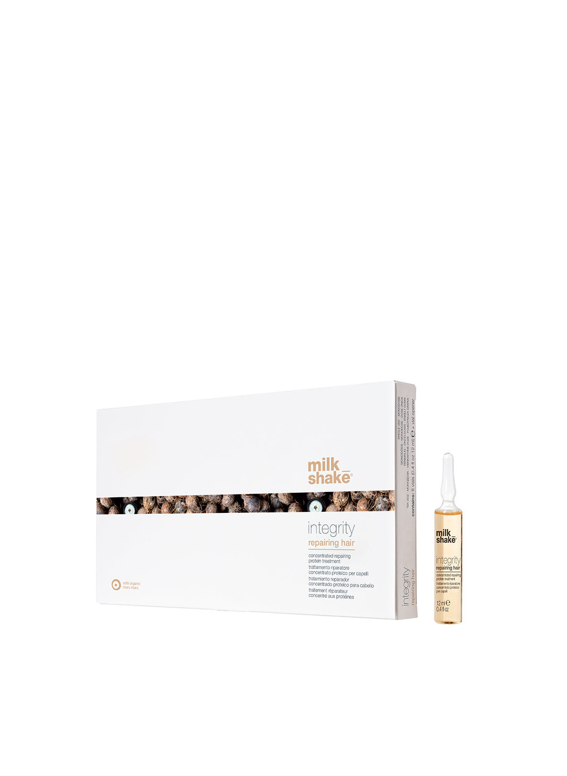 integrity repairing hair lotion 12ml x 8 vials - Aretha Natural Beauty 