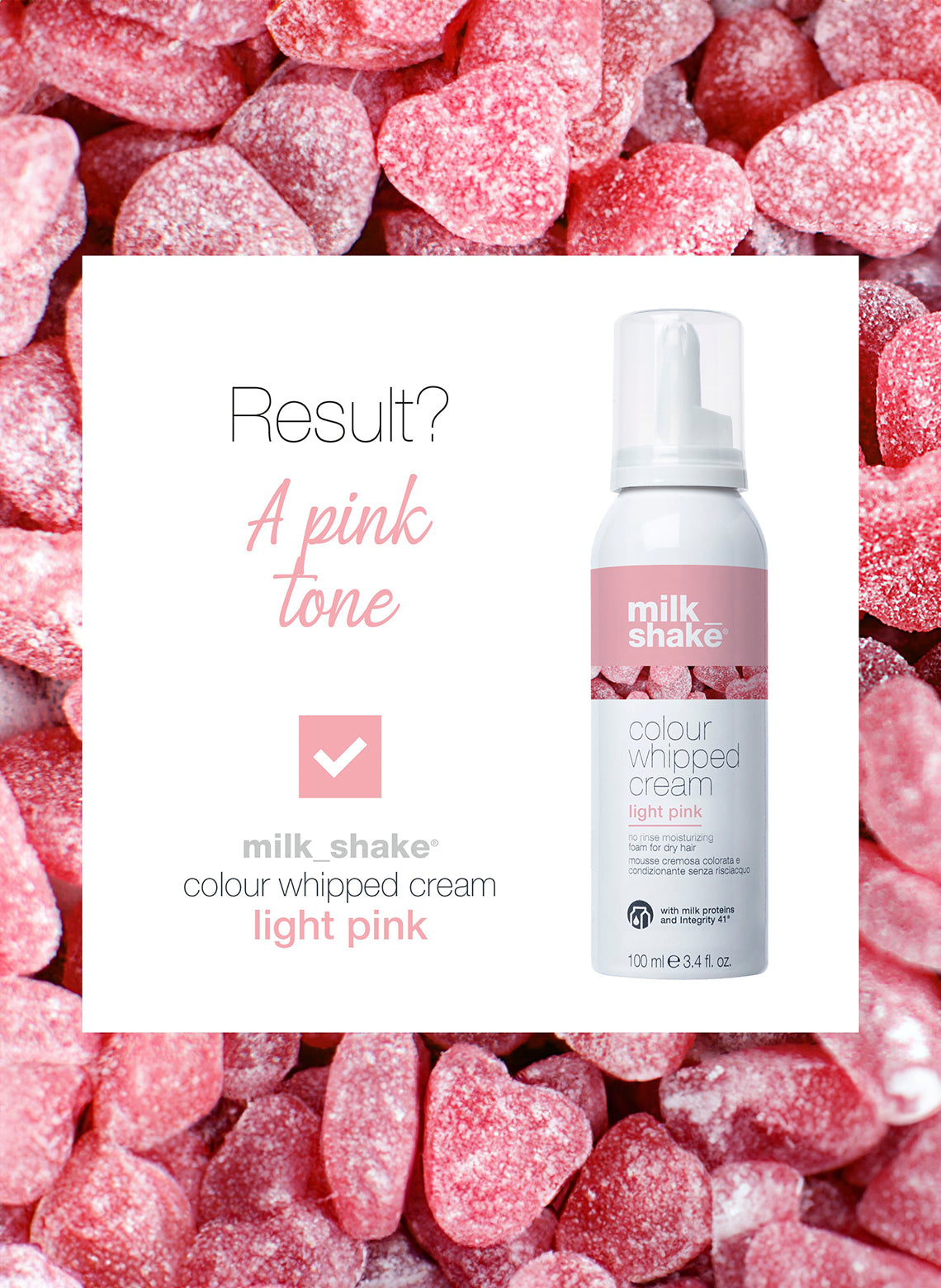 colour whipped cream light pink 100ml