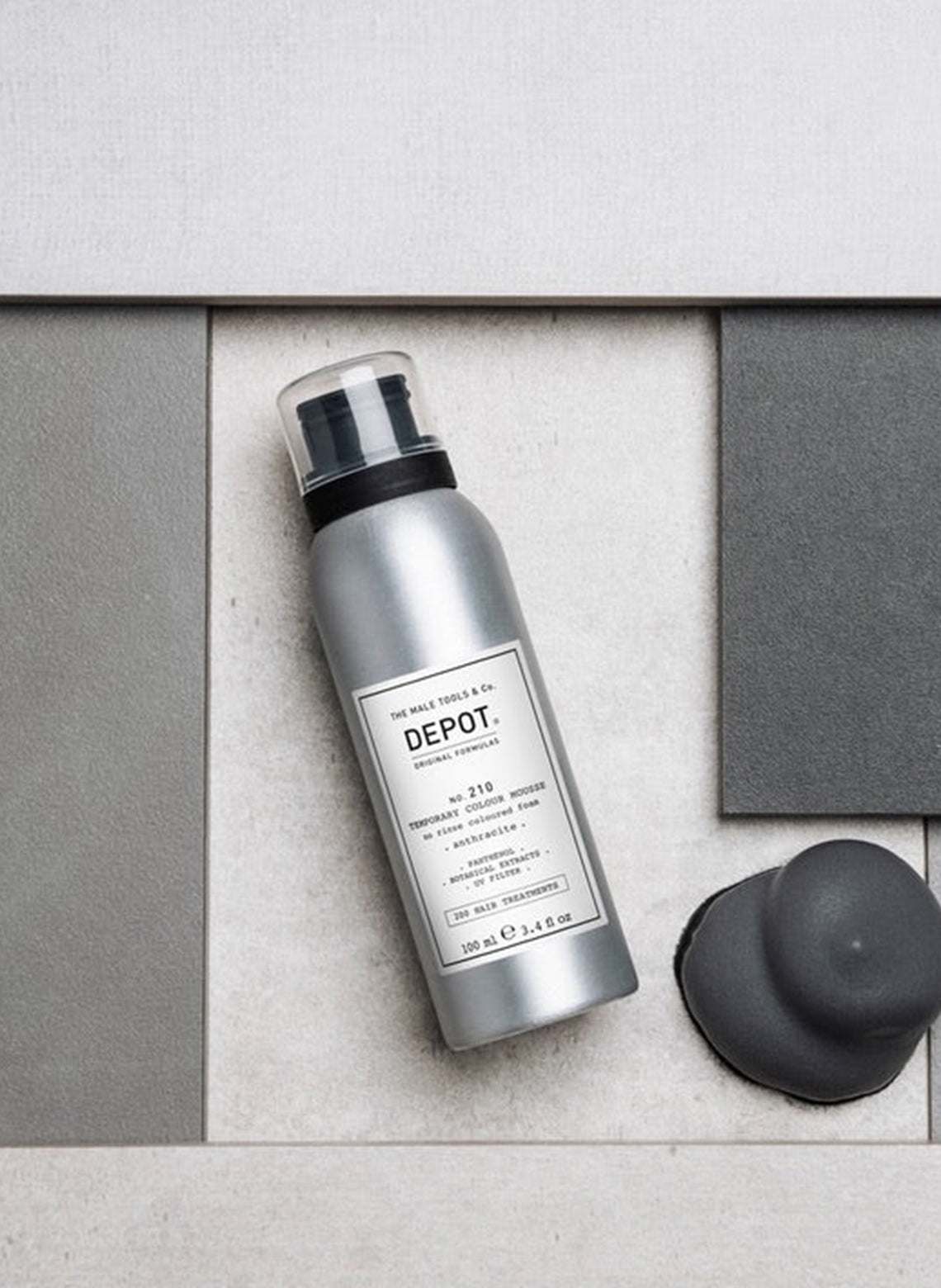 DEPOT NO. 210 TEMPORARY COLOUR MOUSSE - Aretha Natural Beauty 
